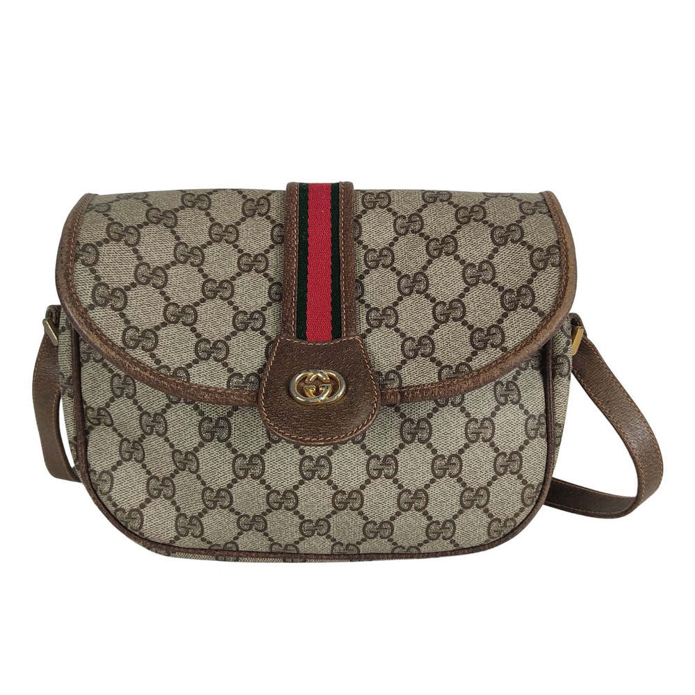 GUCCI Gucci Sherry Camera Monogram Shoulder Bag - Picture 1 of 6